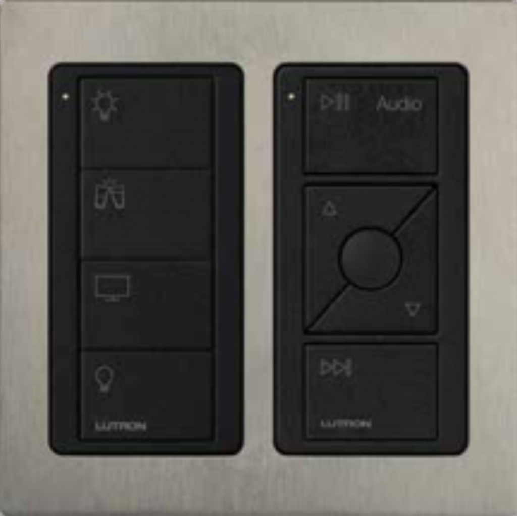 Lutron Pico Wireless Remote Controls with Wallplate